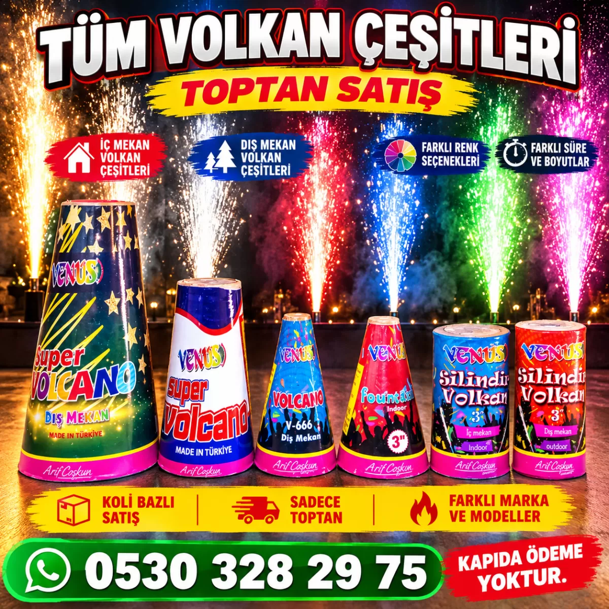 İÇ & DIŞ MEKAN VOLKAN ÇEŞİTLERİ