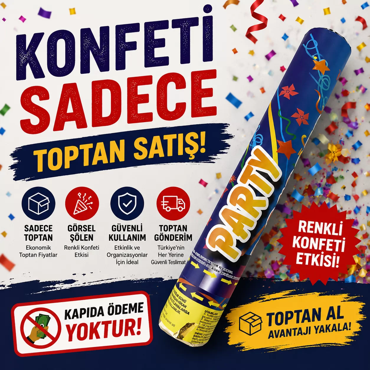 Konfeti Fiyatları